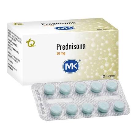 PREDNISONA 50MG X 100 TABS MK