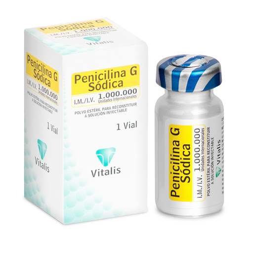 PENICILINA G SODICA 1.000.000 X 1 AMP VI