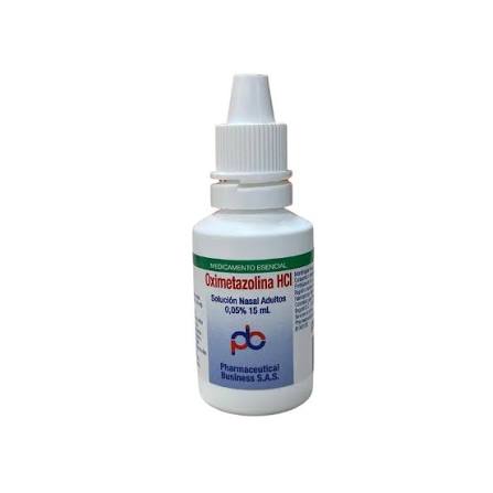 OXIMETAZOLINA HCL 0.05% X 15 ML NASAL PB