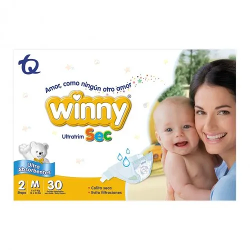 PAÑALES WINNY ETAPA 2 X 30 UND