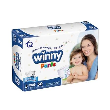 PAÑALES WINNY PANTS ET5 X 50 UND
