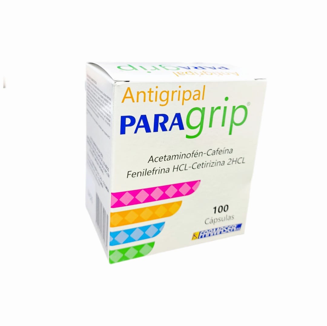 PARAGRIP (ACET-CAFE-FENIL-CETI) X100 CAP