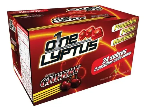 ONE LIPTUS PASTILLAS CHERRY X 24 SOBRES
