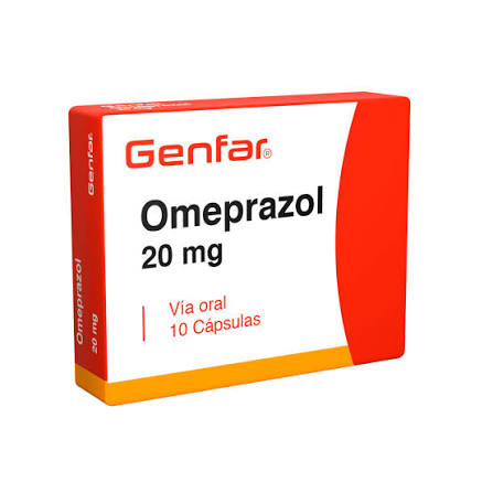 OMEPRAZOL 20 MG X10 CAPS GENFAR