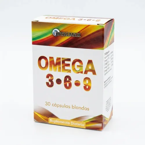 OMEGA 3-6-9 X 30 CAP BLANDAS - TOTAL MAX