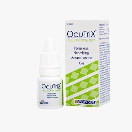 OCUTRIX SOLUCION OFTALMICA ESTERIL X 5ML