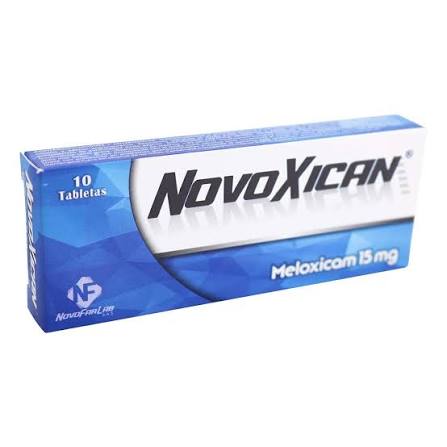 NOVOXICAN (MELOXICAN) 15MG X 10 TABS