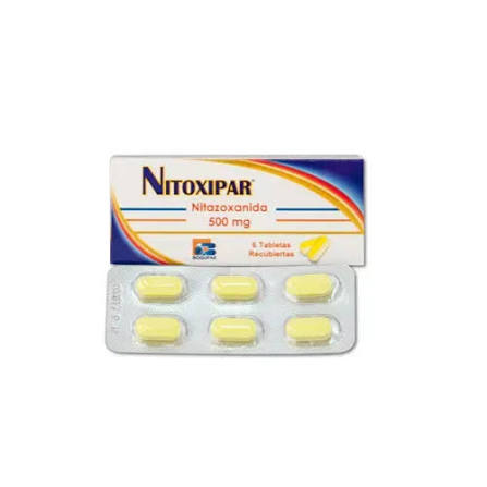 NITOXIPAR (NITAZOXANI) 500 MG X 6 TAB