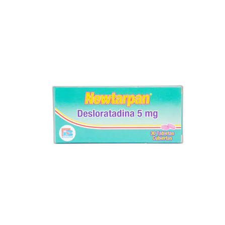 NEWTARPAN (DESLORATADINA)5 MG X 30 TAB