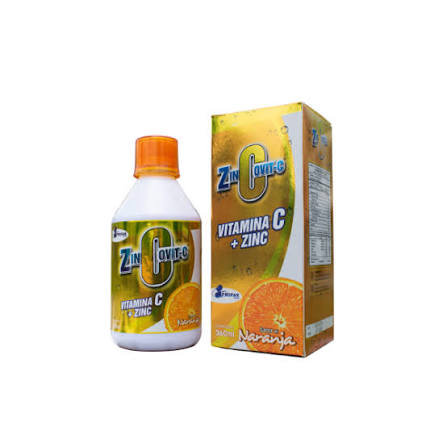 ZINCOVIT-C (VITA C+ZINC) NARANJA X 360