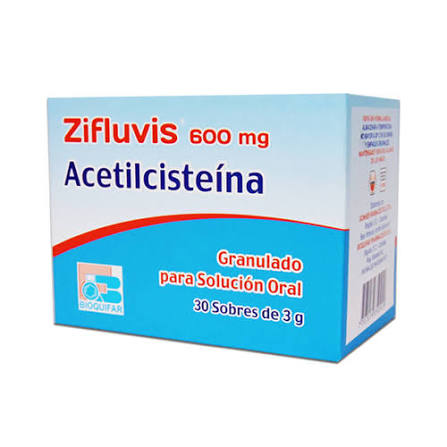 ZIFLUVIS 600MG CAJA X 30 SOBRES LABQUIF