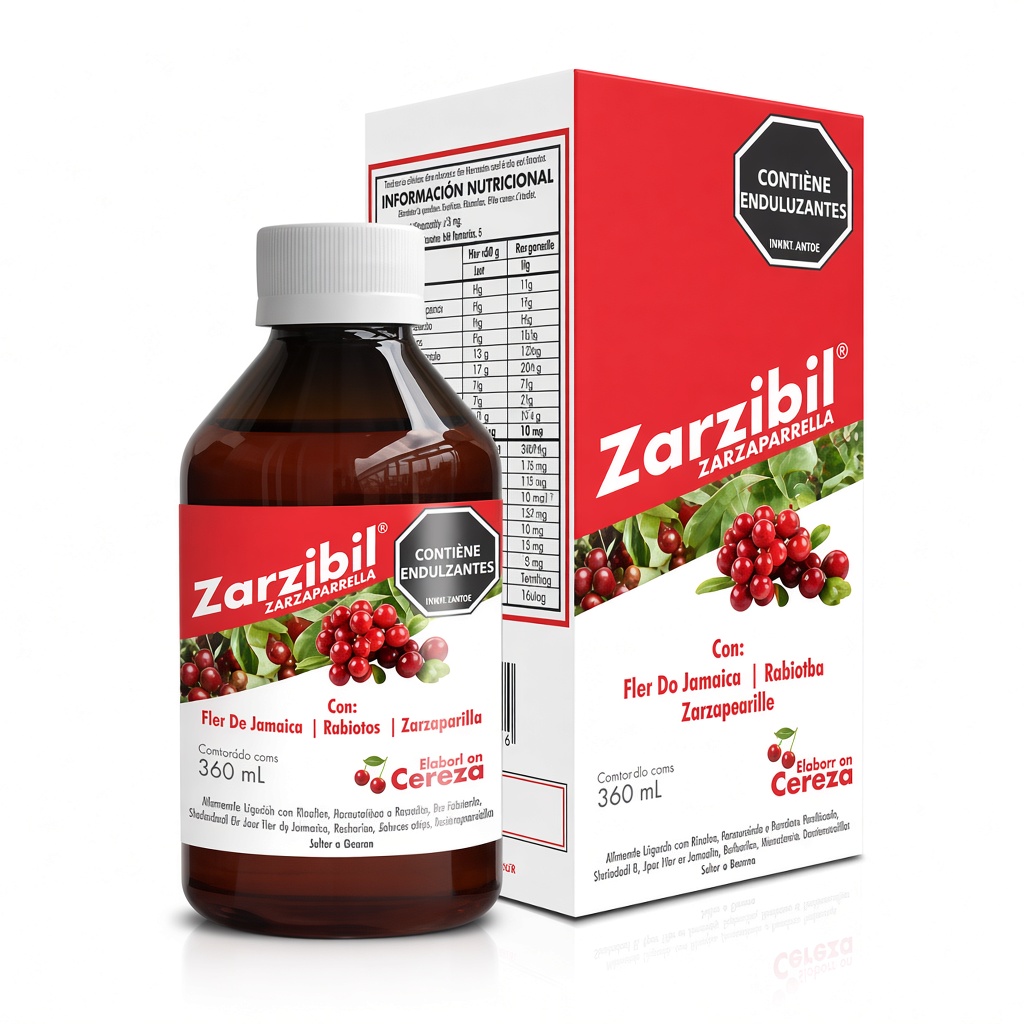 ZARZIBIL-ZARZAPARRILLA X 360-ML