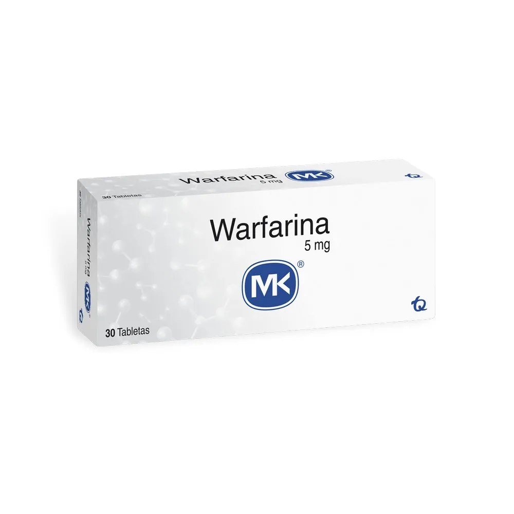 WARFARINA 5MG X 30 TABS MK