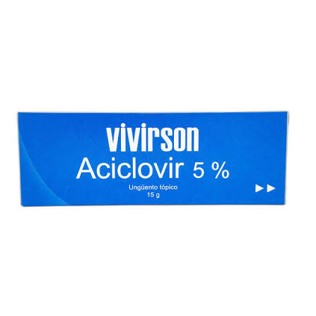 VIVIRSON (ACICLOVIR) UNGUENTO 5% X 15G P