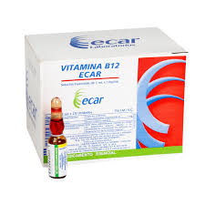VITAMINA B12 INYEC BLISTER X 5 AMP. ECAR
