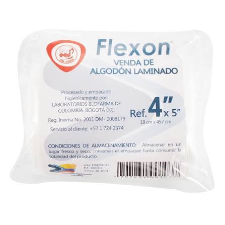 ALGODON LAMINADO 4X5 FLEXON BLOFARMA