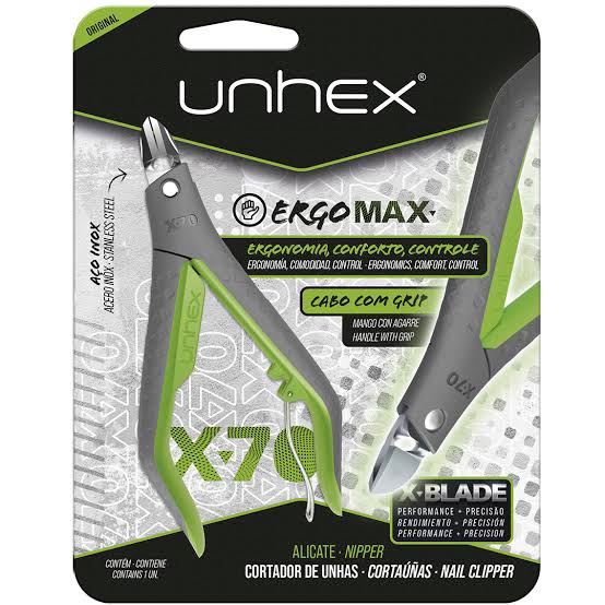 ALICATE PARA UÑAS UNHEX X-70