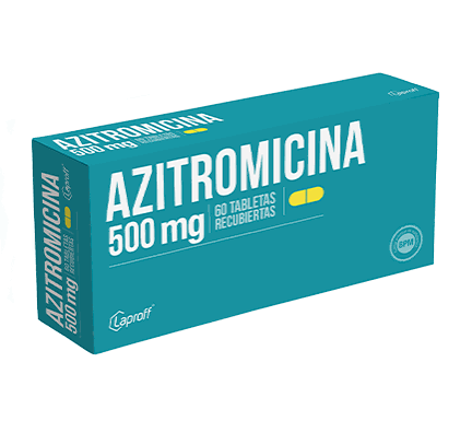 AZITROMICINA 500 MG X 60 TABS LAPROFF