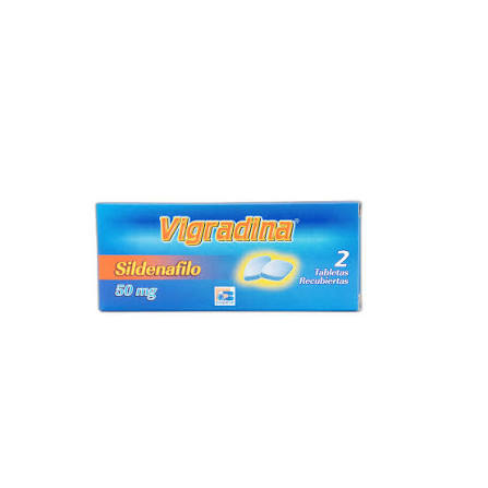 VIGRADINA 50 MG CAJA X 2 TABLETAS LABQUI