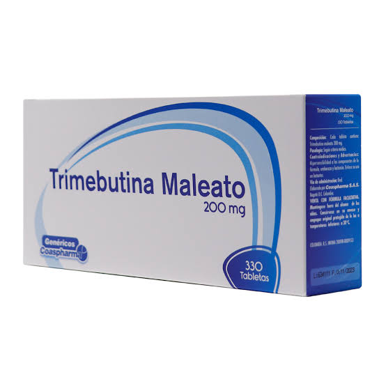 TRIMEBUTINA MALEATO 200MG X 330 TABS COA