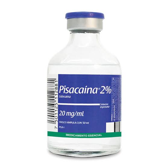 PISACAINA (LIDOCAINA) 2% 50ML X1AMP PISA