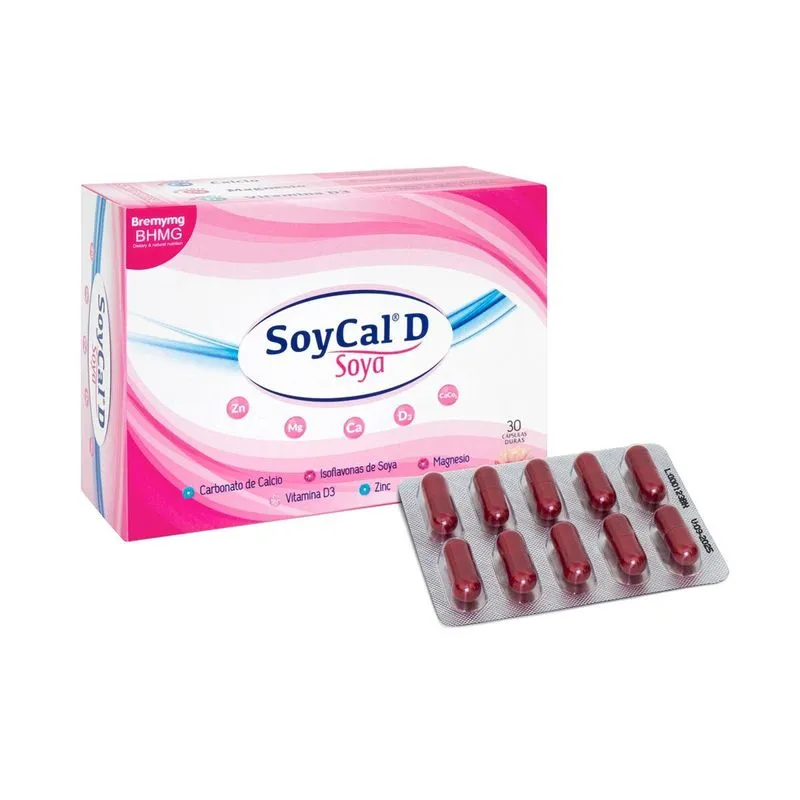 SOYCAL- D X 30 CAP (CAL-MAGN-VIT D3)