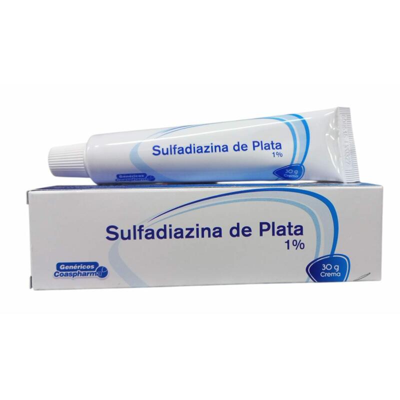 SULFADIAZINA DE PLATA CREMA 1% X30G COAS