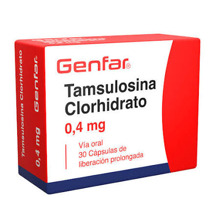 TAMSUL. CLORH. 0.4MG X 30 CAPS GENFAR