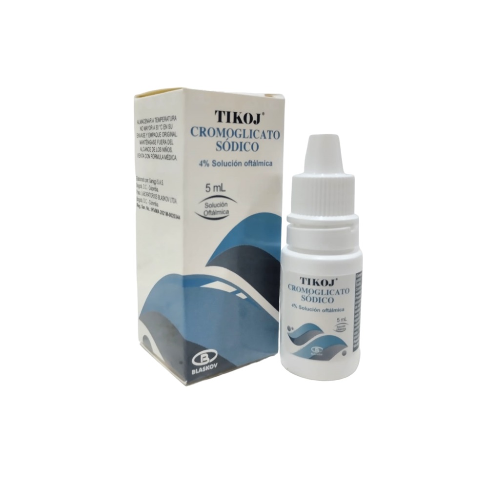 TIKOJ ( CROMOGLICATO 4%) X 5ML BLASKOV