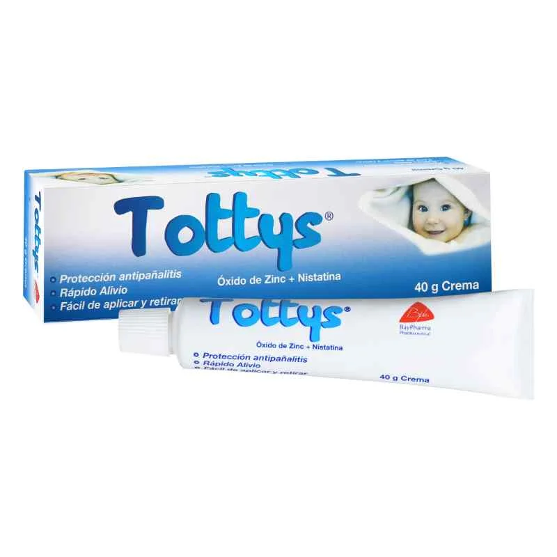 TOTTYS (OXIDO DE ZINC+NIST) CREMA X 40G