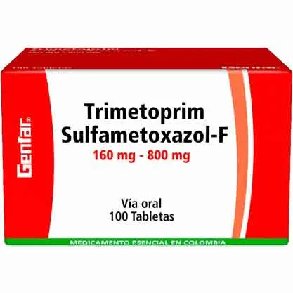 TRIMETOPRI SULFAMETOXAZOL 800X100 GENFAR
