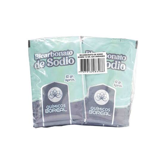 BICARBONATO DE SODIO 12G X 25 SOB Q BORE