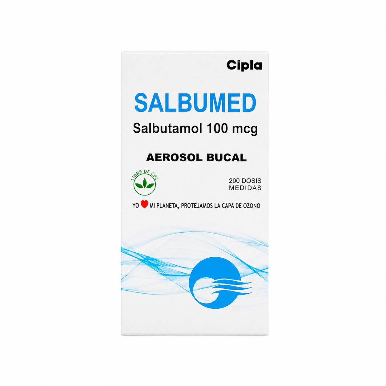 SALBUMED 100MG AEROSOL BUCAL CIPLA LB
