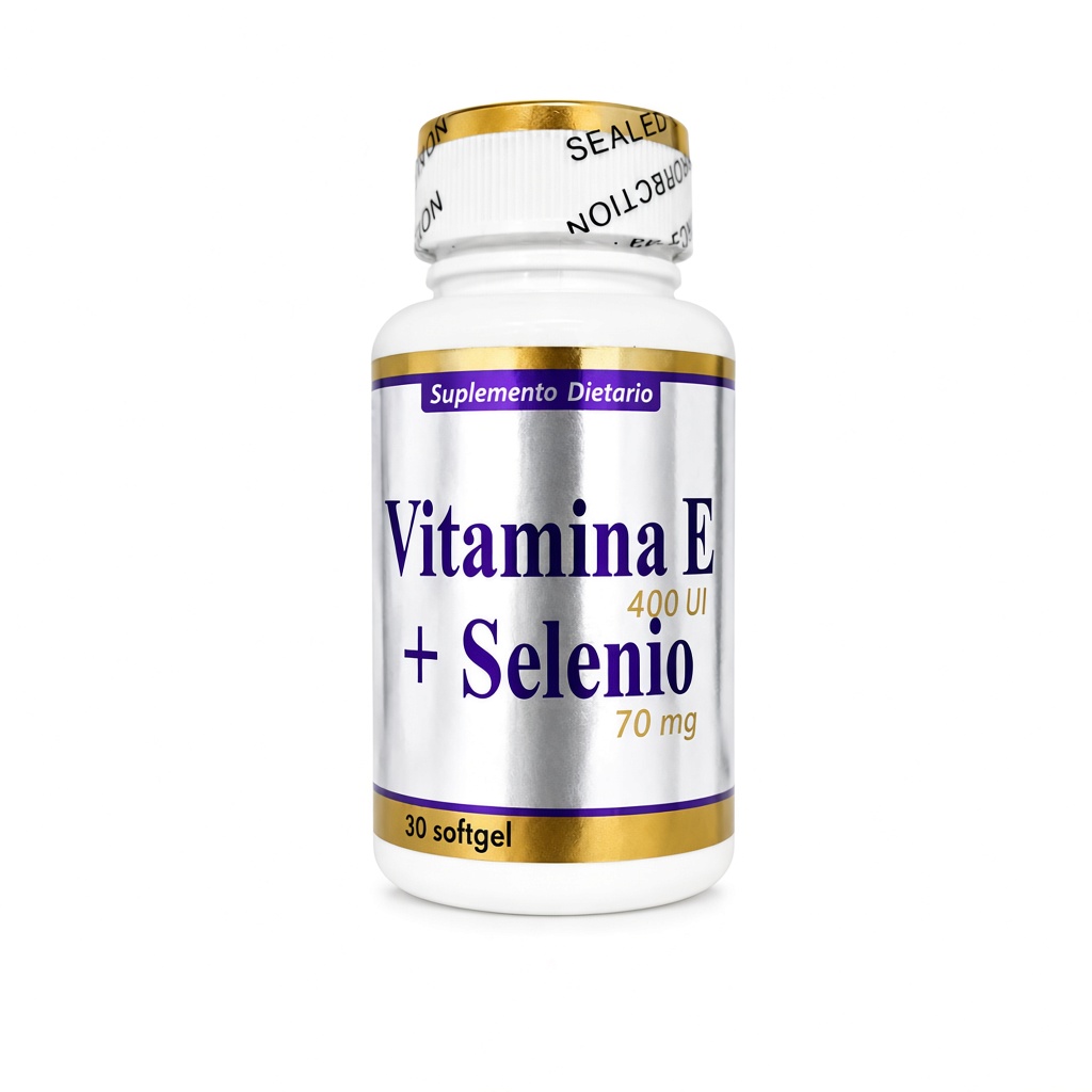 VITAMINA E 400 UI + SELENIO X 30 CAP BLA