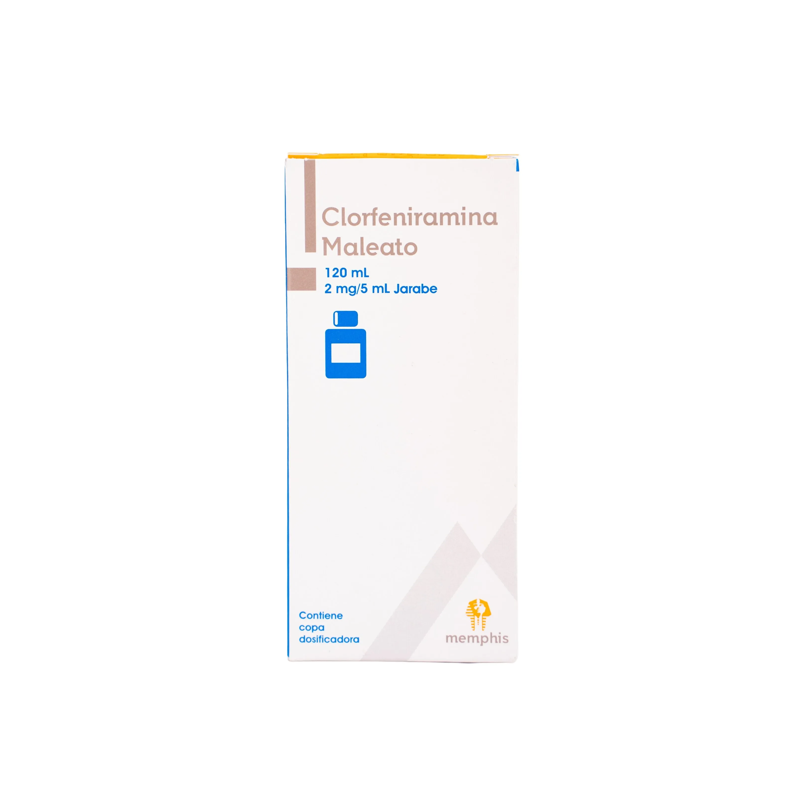 CLORFENIRAMINA MALEATO X 120ML MEMPHIS