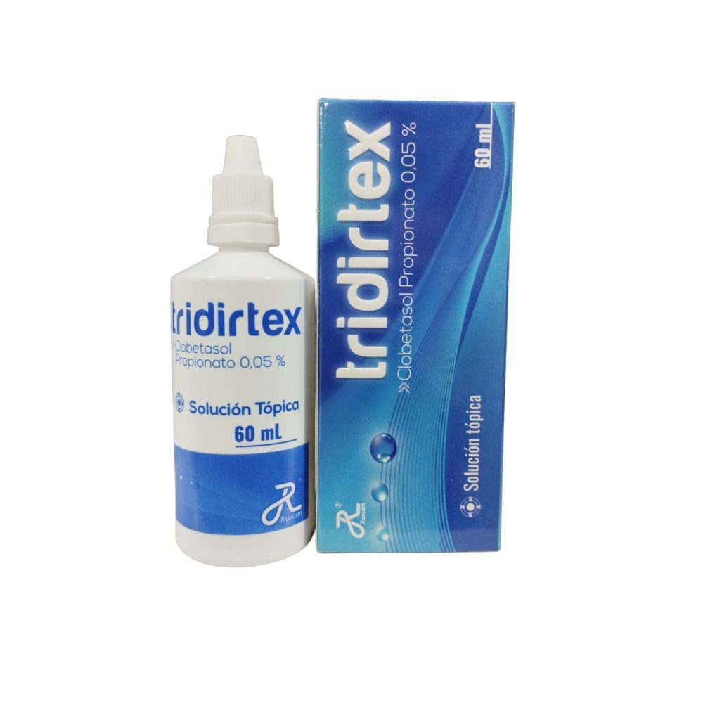 TRIDIRTEX (CLOBET 0.05%) SOLUCION X 60ML
