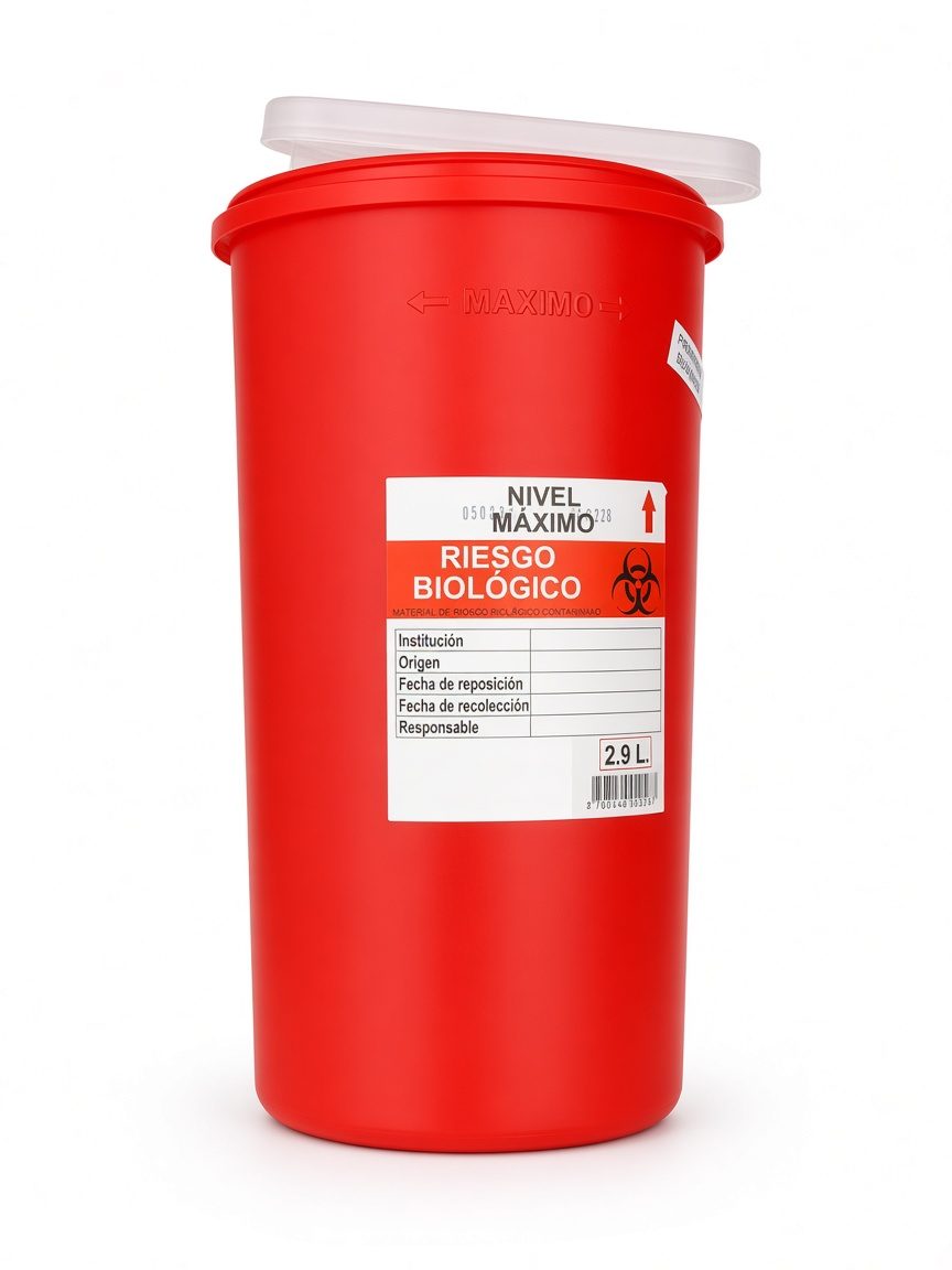 TARRO RECOLECTOR 2.9 L CORTOPUNZANTES