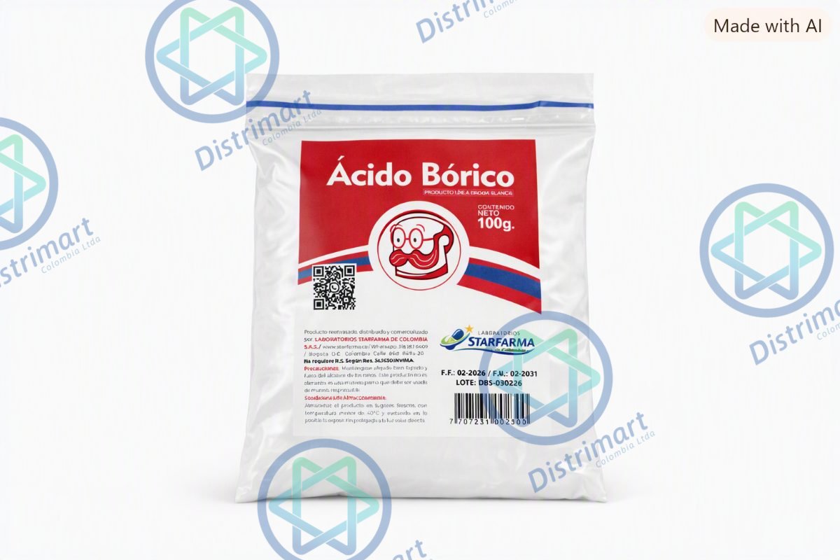 ACIDO BORICO X 100 G BLOFARMA