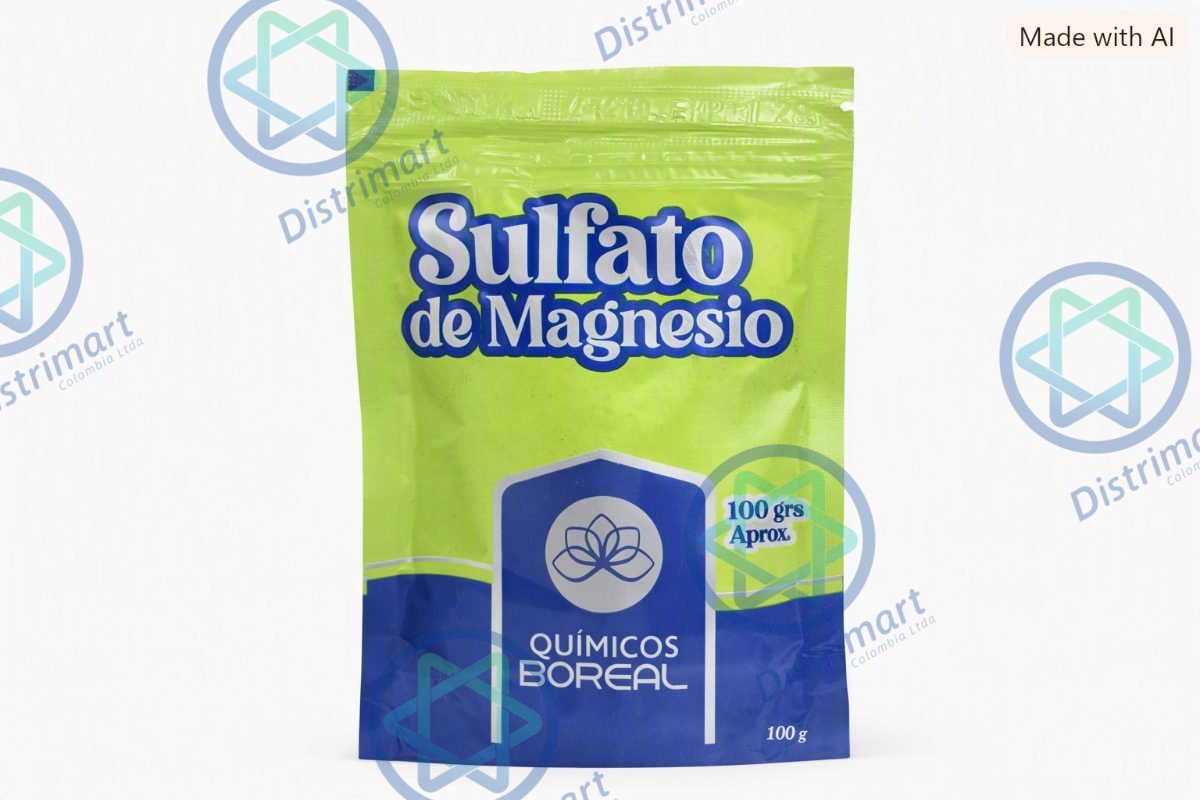SULFATO DE MAGNESIO X 100GR - Q BOREAL