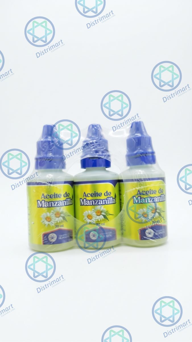 ACEITE DE MANZANILLA 20 ML X 12 UND QB