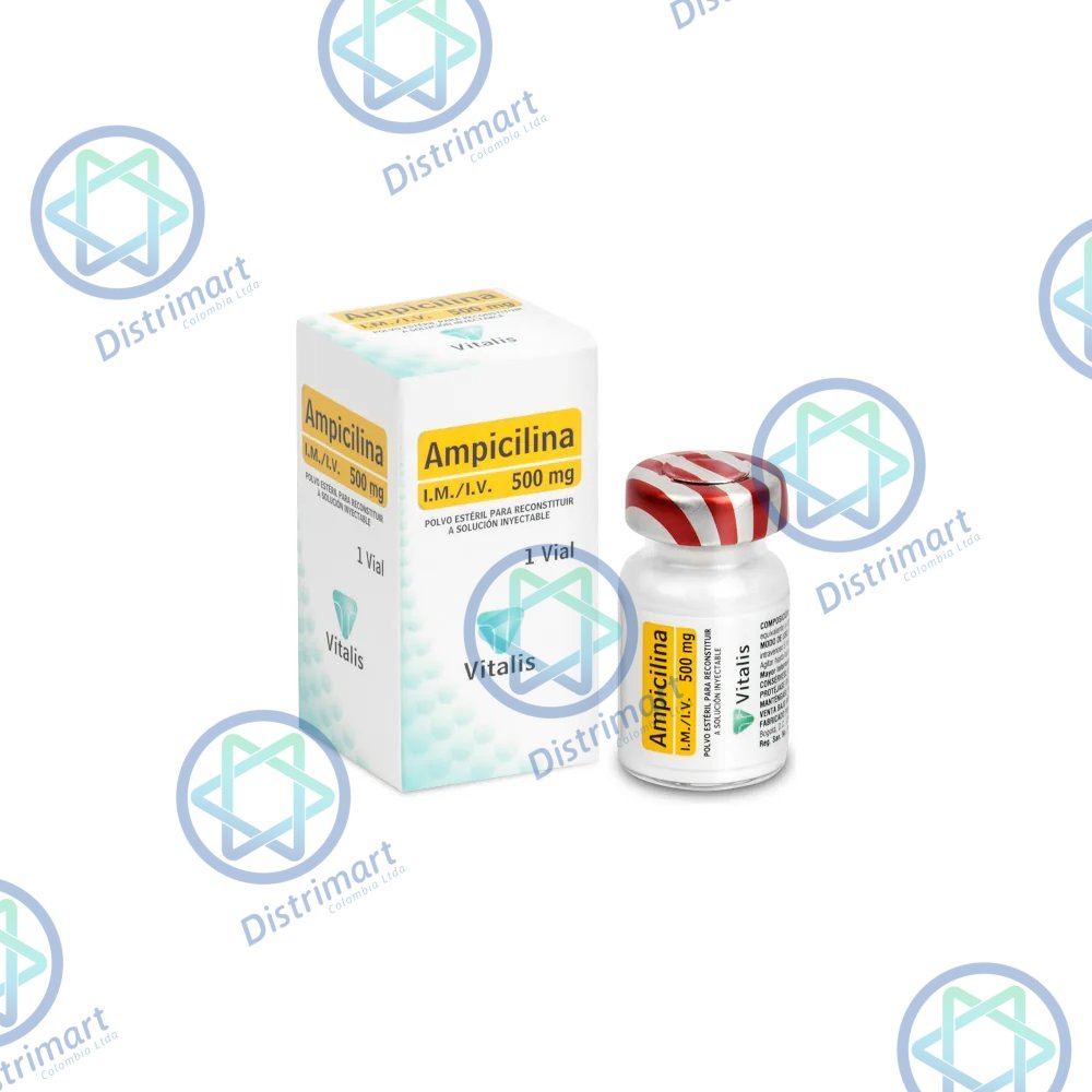 AMPICILINA 500 MG X 1 AMPOLLA VITALIS