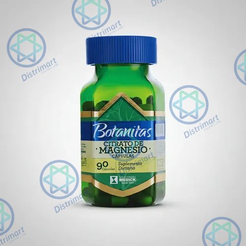 CITRATO DE MAGNESIO X 90 CAPS BOTANITAS