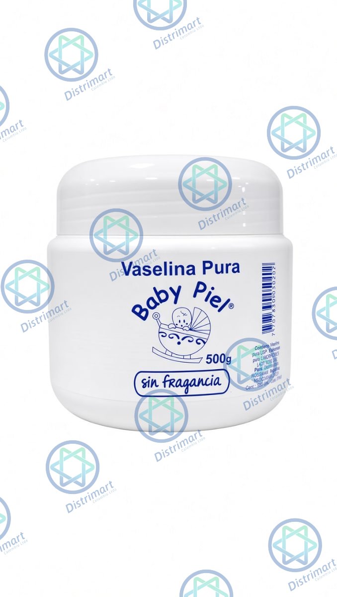 BABY PIEL VASELINA  X 500G SIN FRAGANCIA