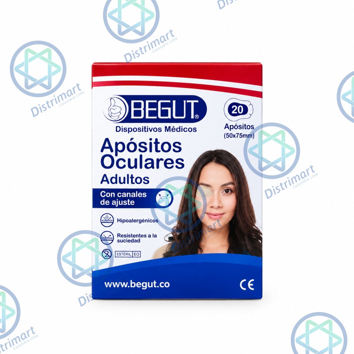 APOSITO OCULAR ADULTO X 20 BEGUT