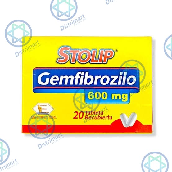 STOLIP 600 MG CAJA X 20 TABLETAS LABQUIF