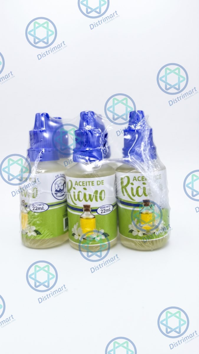 ACEITE DE RICINO 22ML  X 12 UND - BLOFAR