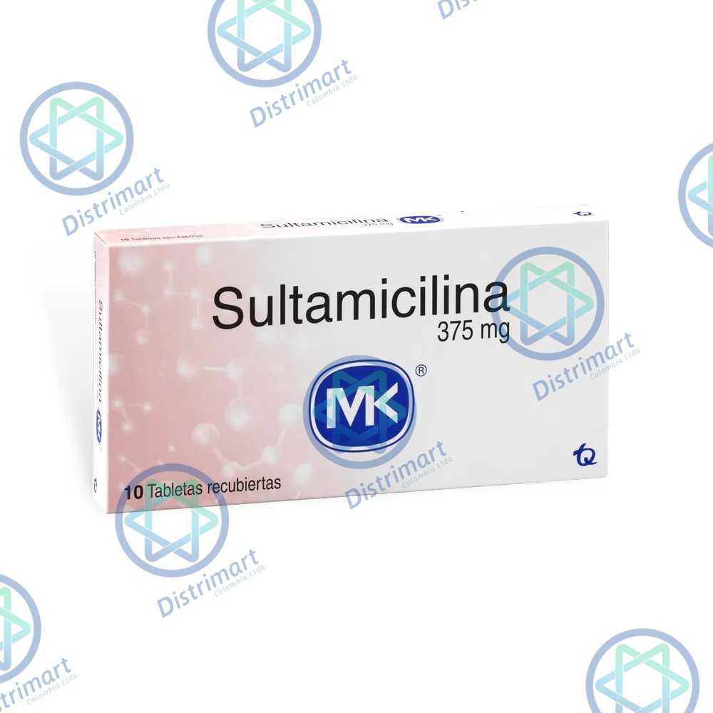 SULTAMICILINA 375 MG X 10 TABS MK