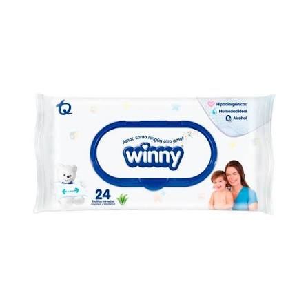 TOALLITAS HUMEDAS WINNY X 24 UND