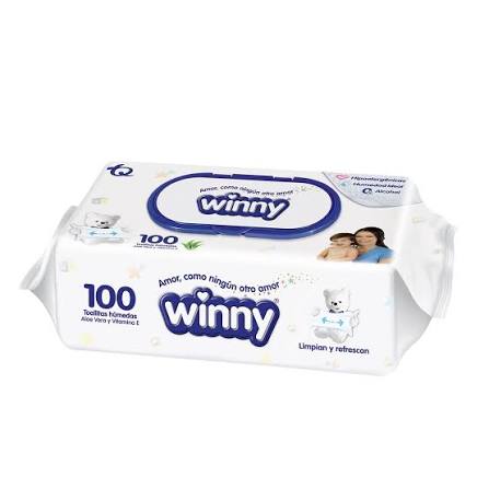 TOALLITAS HUMEDAS WINNY X 100 UND