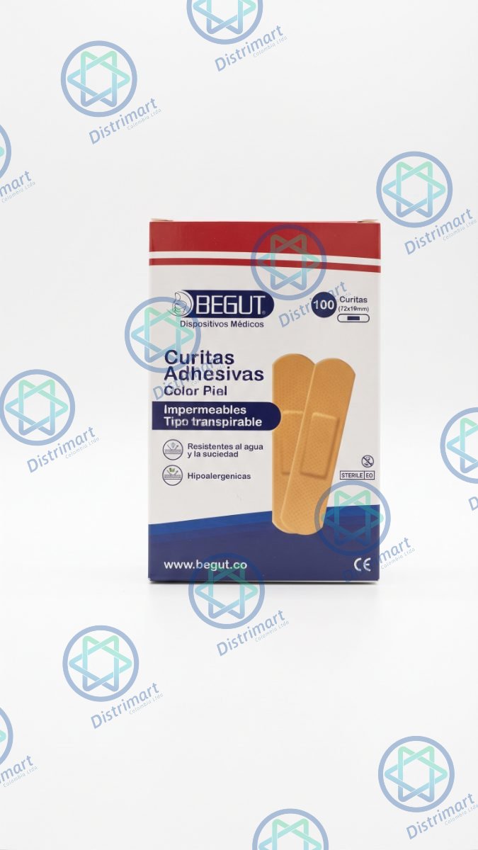 CURAS COLOR PIEL X 100 UND - BEGUT